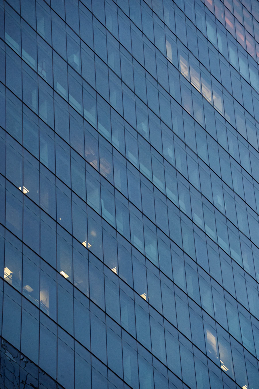 Modern high-rise architecture in Montréal, Québec